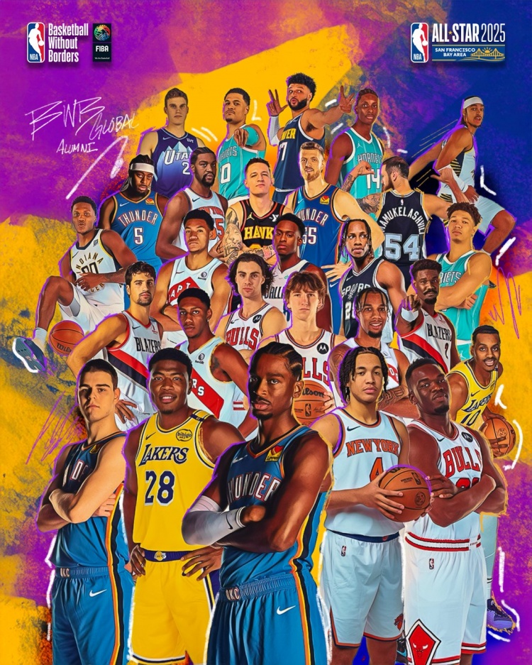 NBA官方:第9屆籃球無疆全球訓(xùn)練營將在舊金山全明星期間進(jìn)行