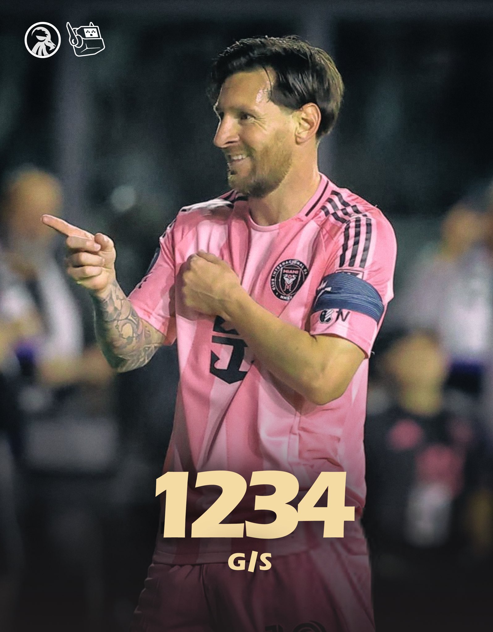  回歸即進球！37歲梅西生涯目前853球381助，參與進球數(shù)1234球！